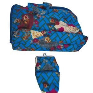 Vintage Star Of California Travel Accessories Toiletry Makeup Bag Mini Case